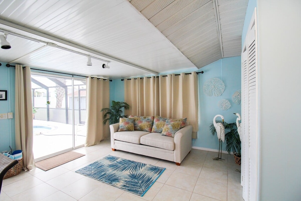 Enjoy Your Coffee Overlooking The Pool