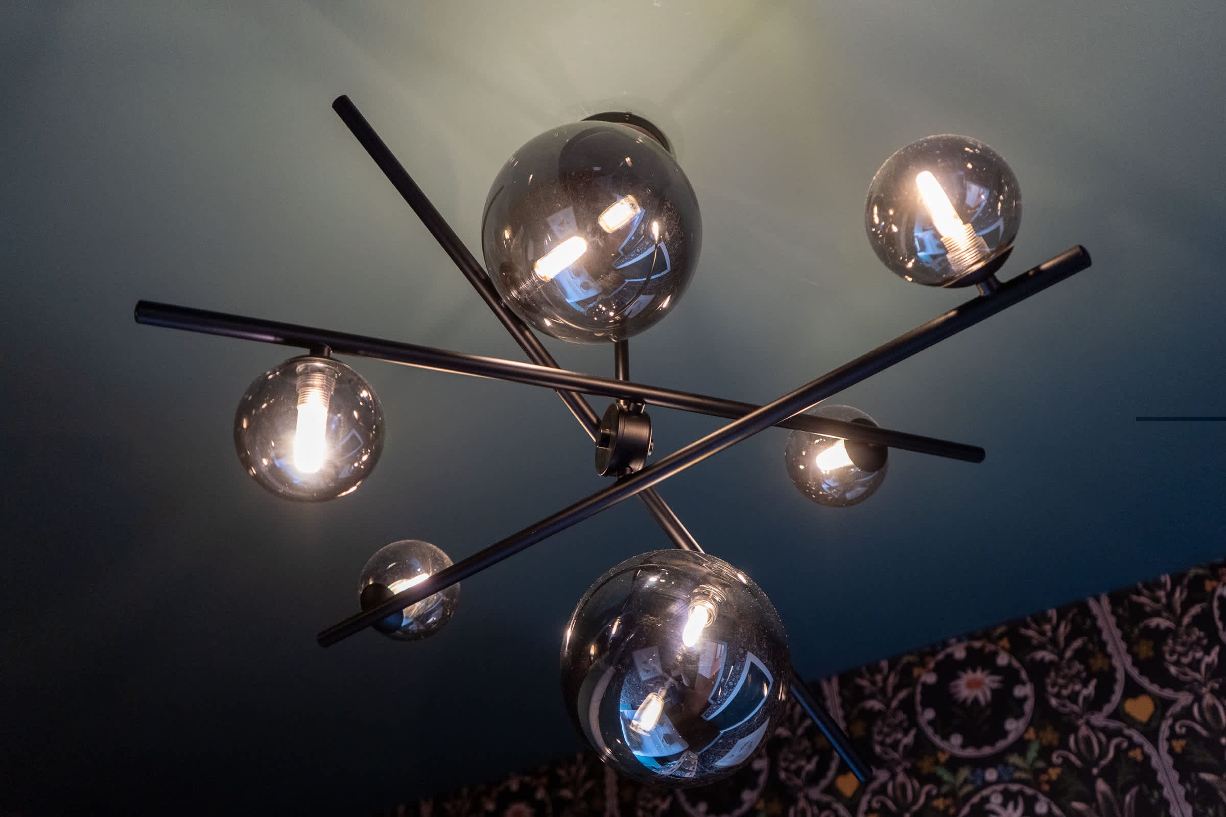 Elevate your stay with this chic lighting fixture, embodying Music City luxury. Perfect for stylish gatherings in your vacation rental, it sets the ideal ambiance for unforgettable memories in Nashville.