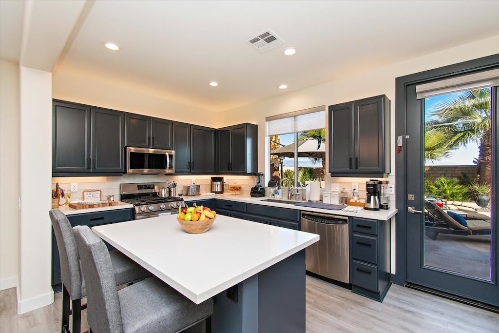 Dining space for group meals