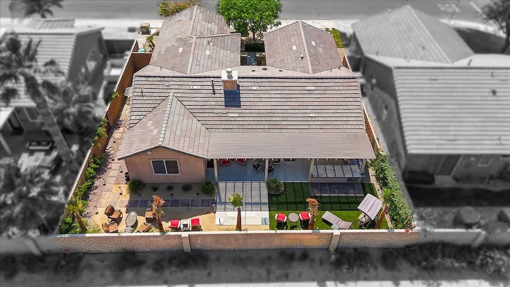 Property view from above.