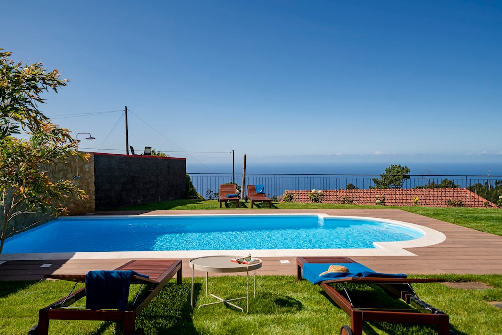 Swimming Pool and loungers