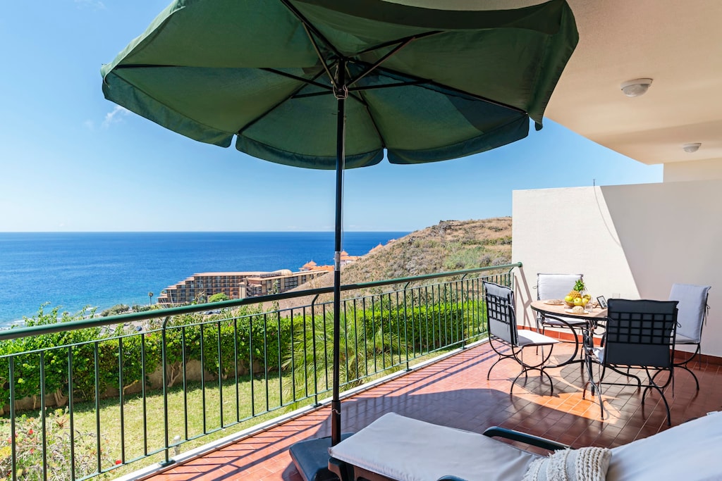 Balcony and relaxing chair