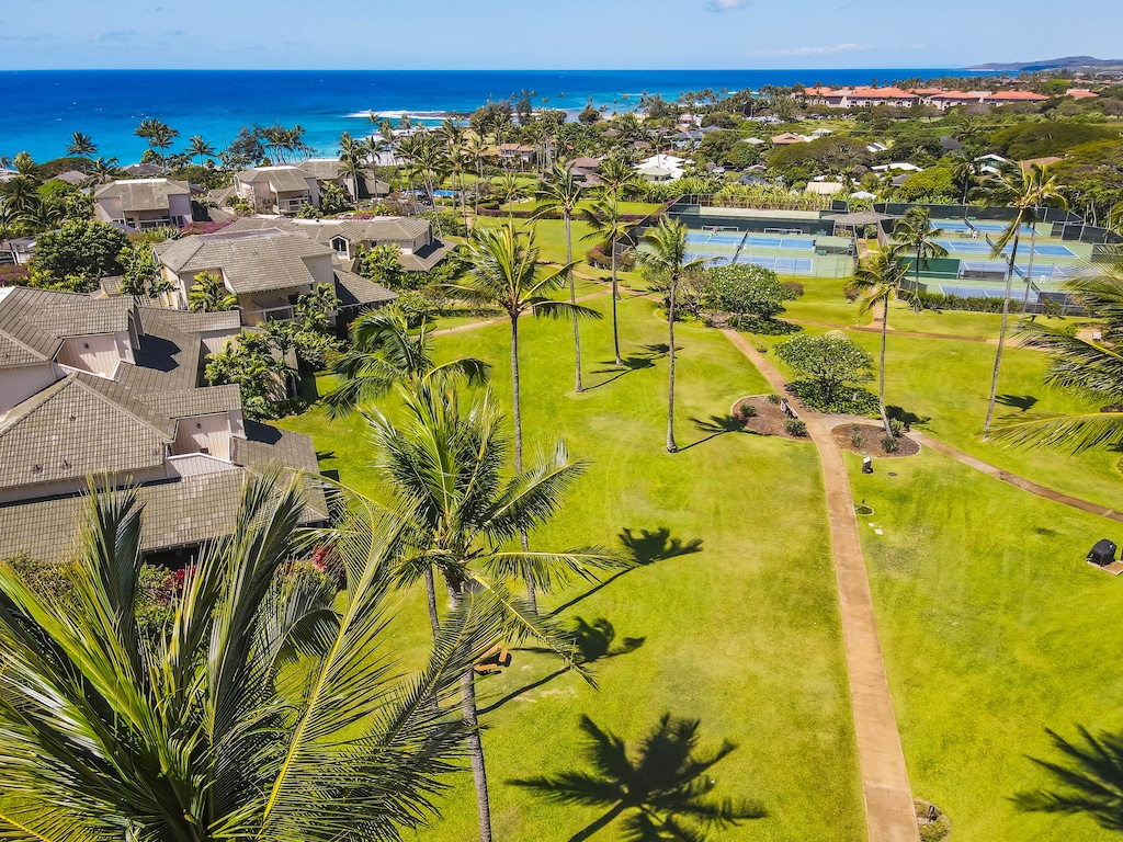Walking Path to Poipu Beach