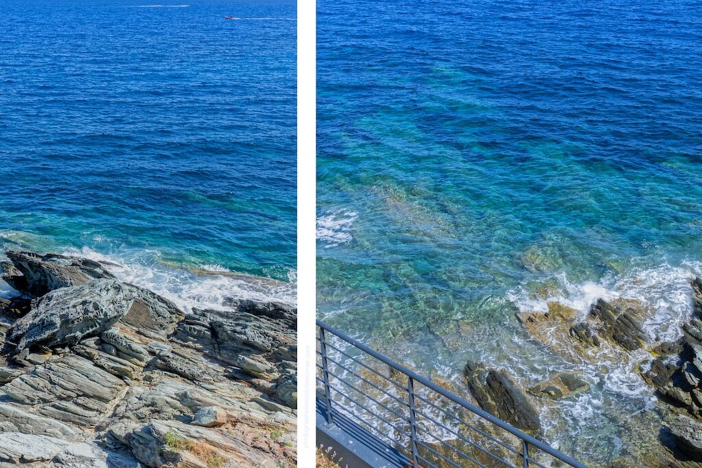 Walking distance to the sea. 