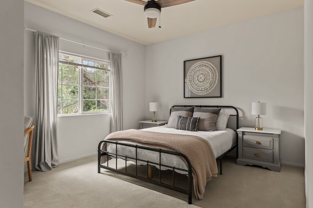 Bedroom in the casita.