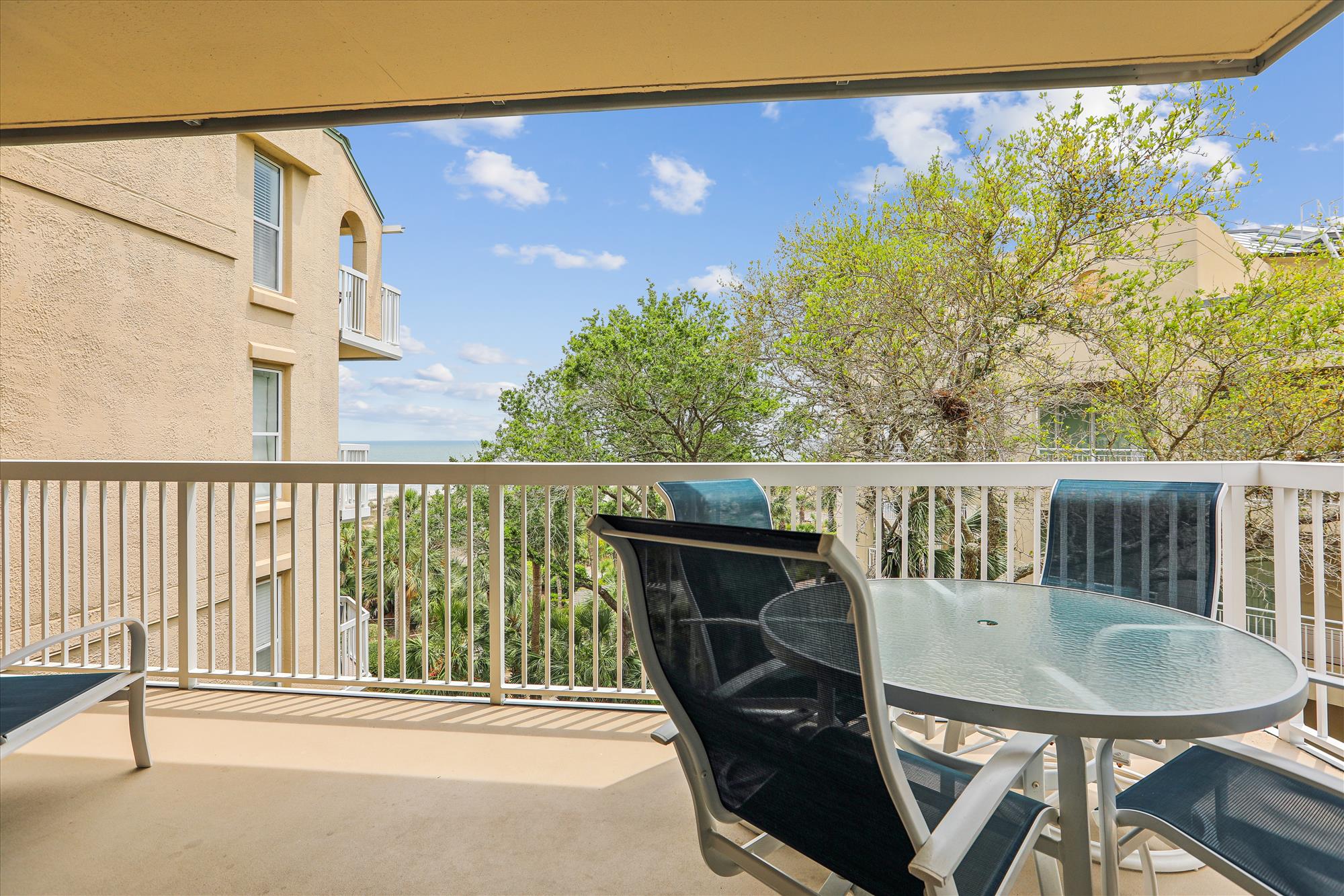 Main Balcony at 416 Barrington Court