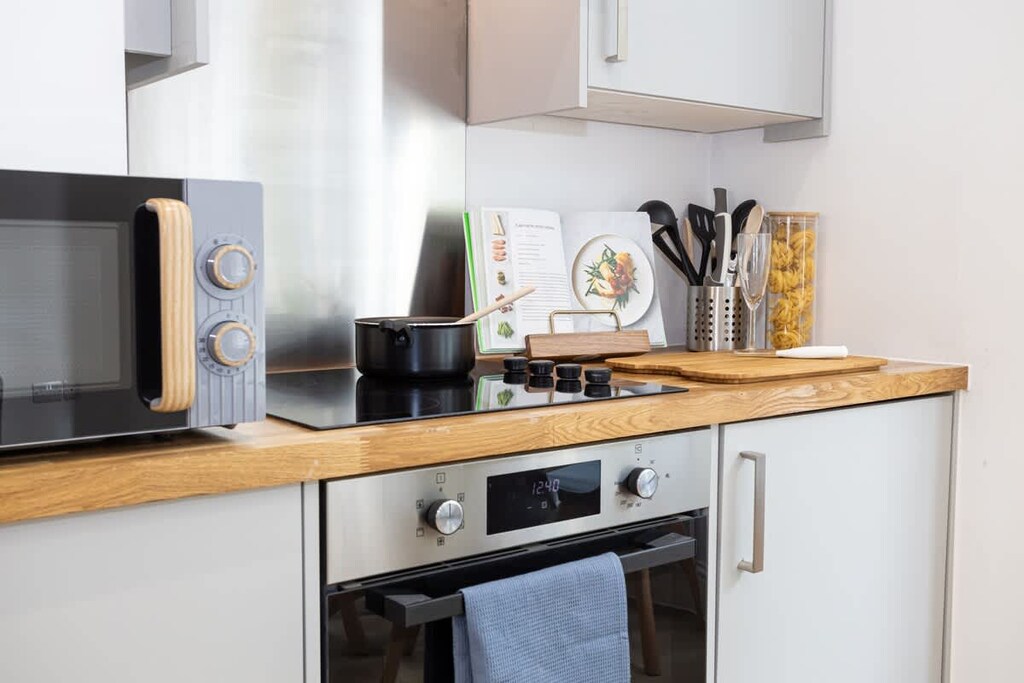 Kitchen at Darko Estates Short Lets & Serviced Accommodation
