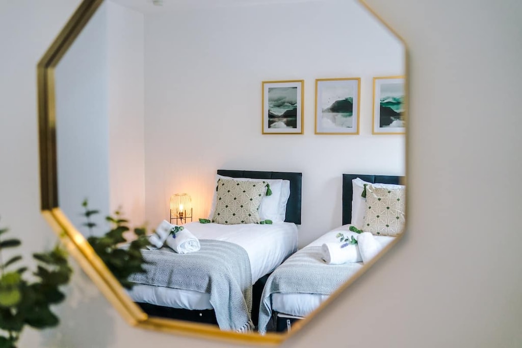 Bedroom 3 can be configured as a comfortable super-king or two equally comfortable single beds. 