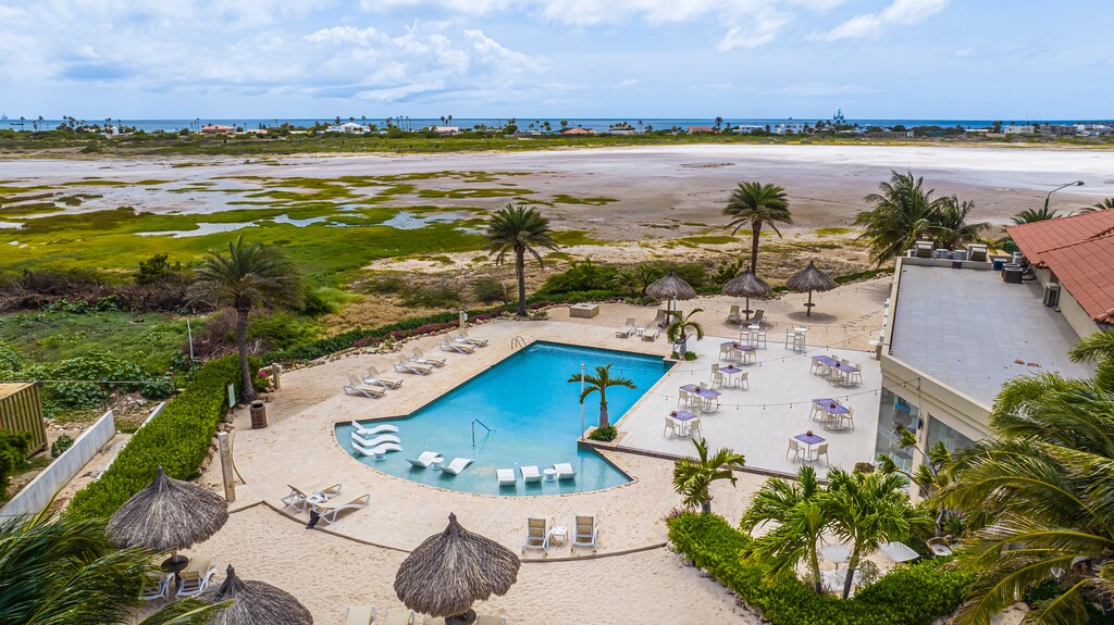 Resort style community pool