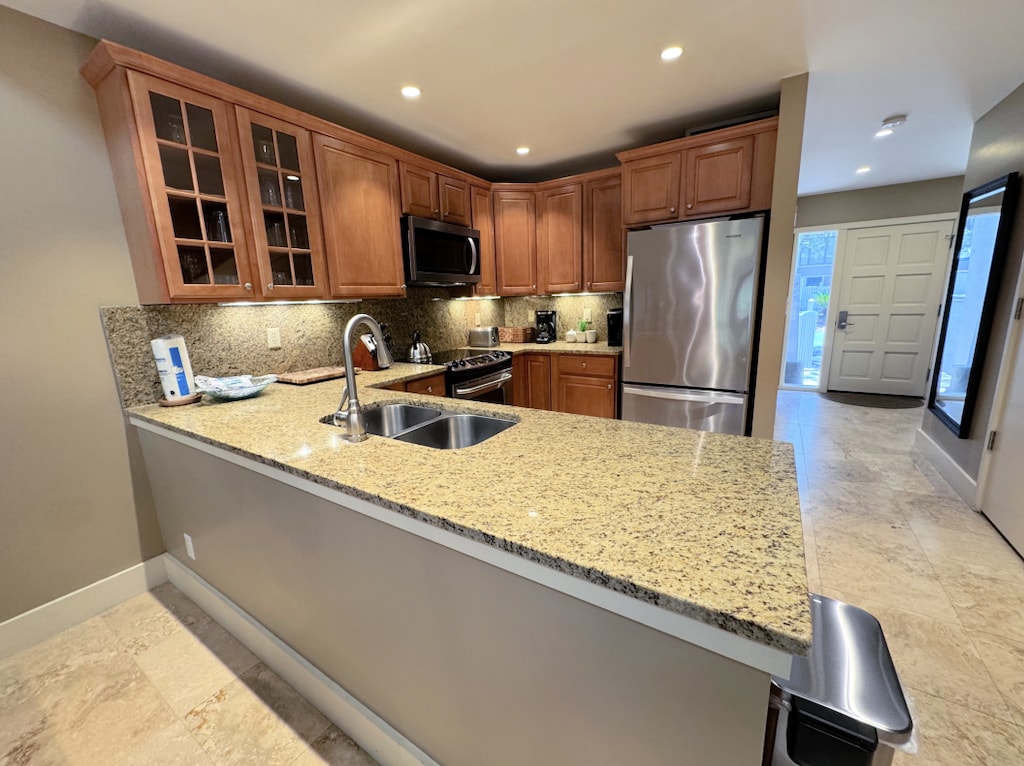 Spacious and modern kitchen