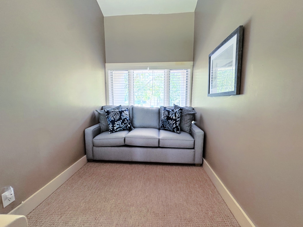 Lounger area in the loft Lounger area in the loft