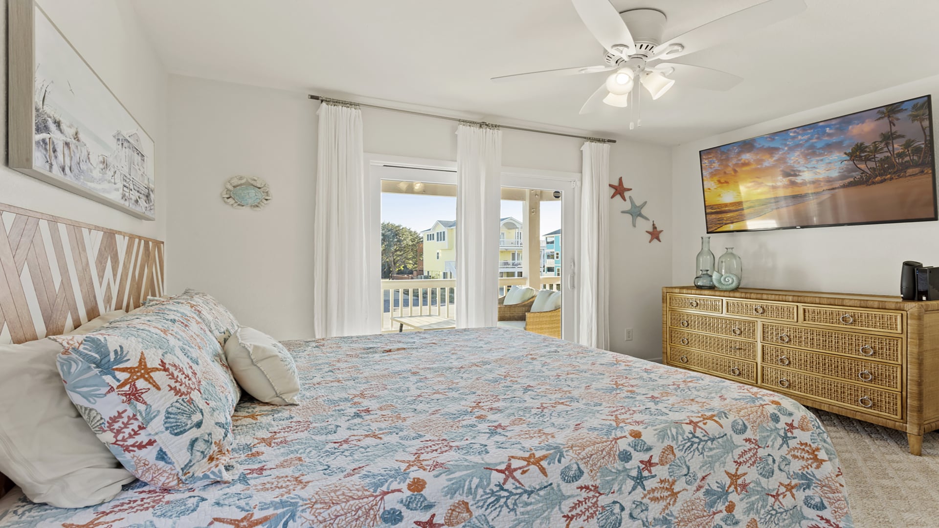 Make your way to the King Master Bedroom with an adjoining Full Bathroom for comfort with some extra privacy.