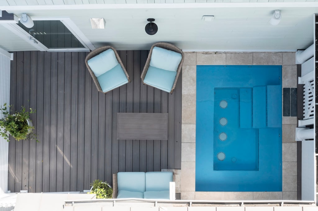 Spa area is a shared space.