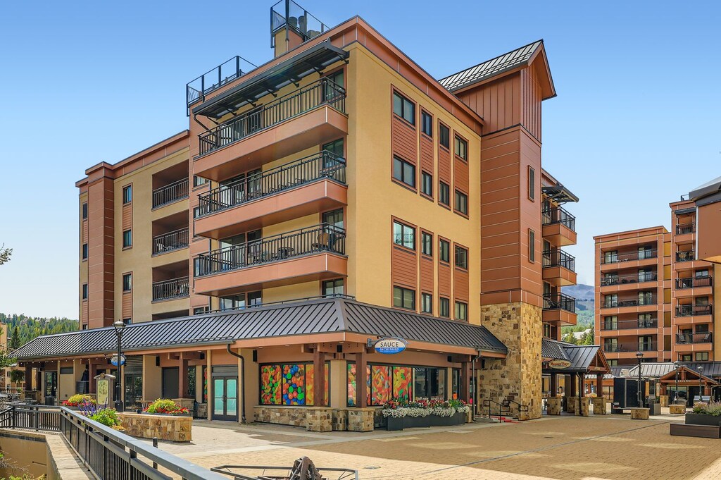 Elegant Exterior Front View of the Building