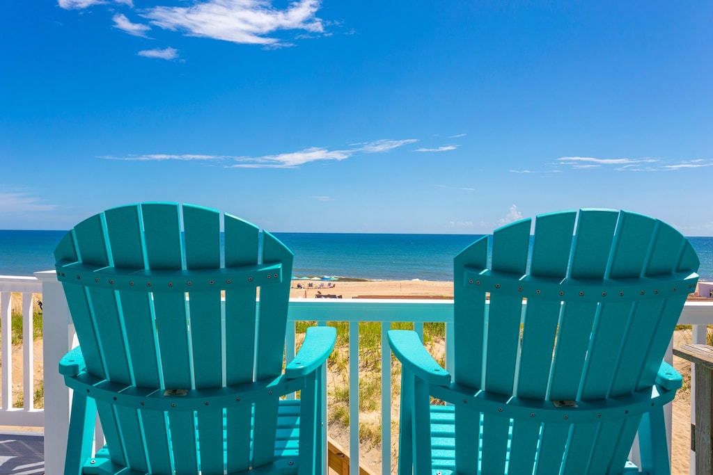 Top deck with ocean views
