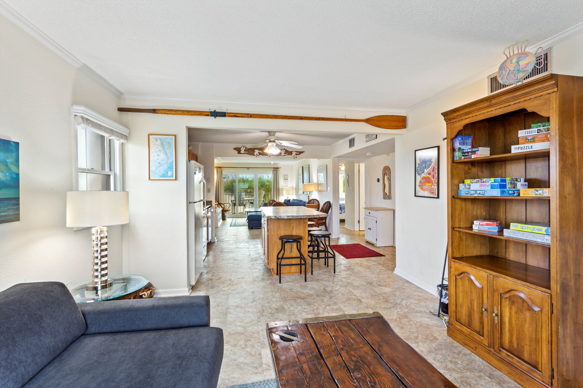 Gather around in the main Living Area with lots of windows and an open-concept floor plan.