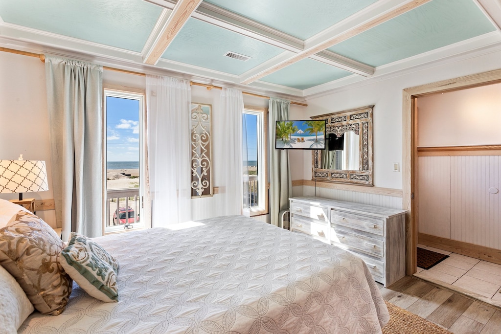 A Queen Bedroom with a Full Bathroom waits nearby for your comfort and convenience!