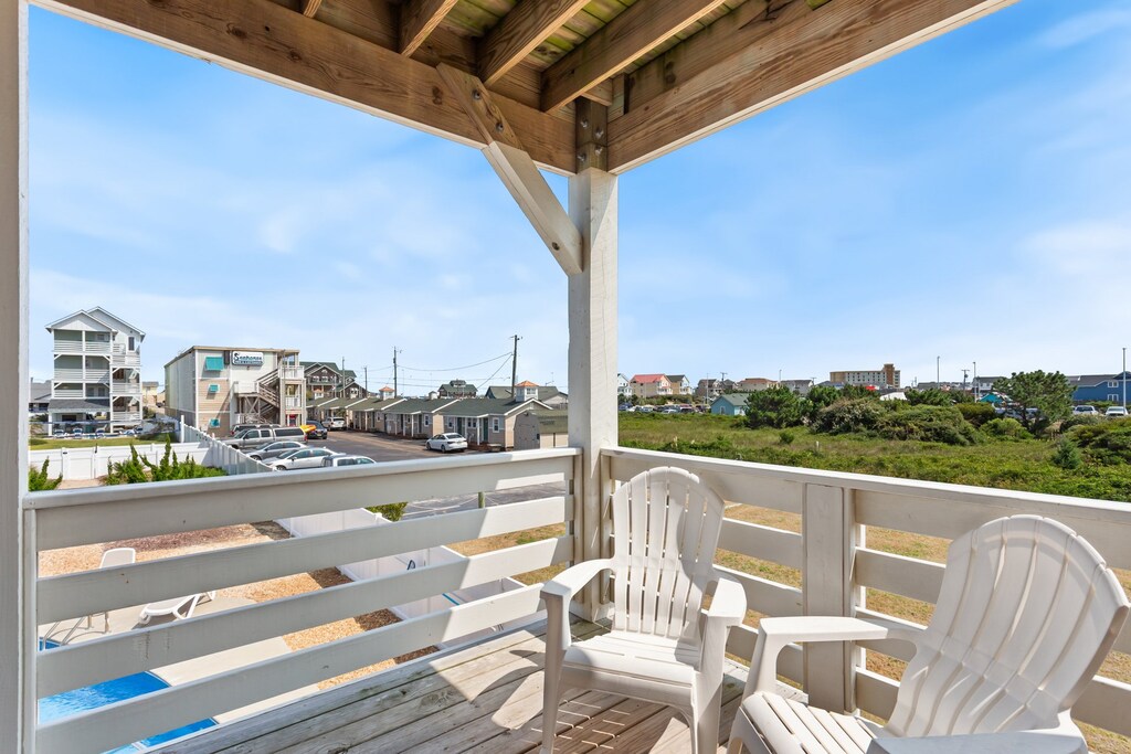 Savor the stunning ocean and sound views from throughout the home and create lasting memories on the beautiful shores of Nags Head.