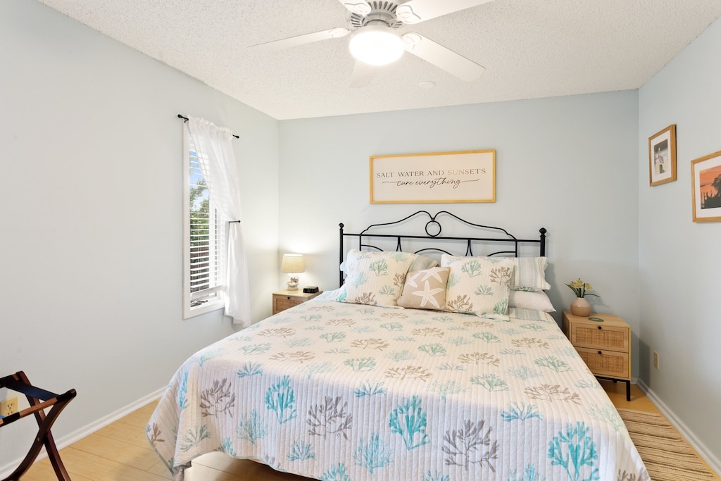 Head back to the King Master Bedroom with Bathroom Access to relax and rest up for another day at the beach.