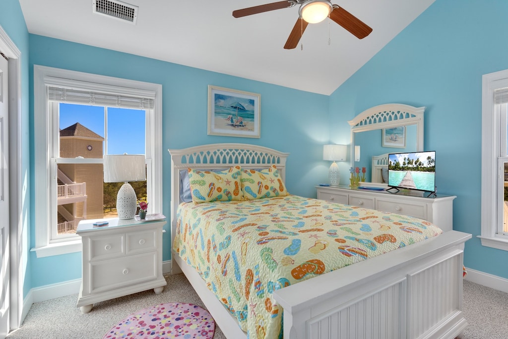 A Queen Master Bedroom with a private bathroom offers additional comfort and privacy.