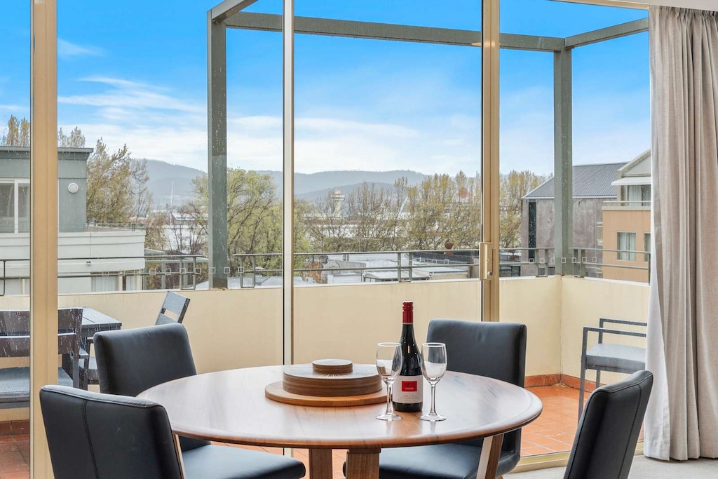 Looking out over Salamanca and the waterfront.