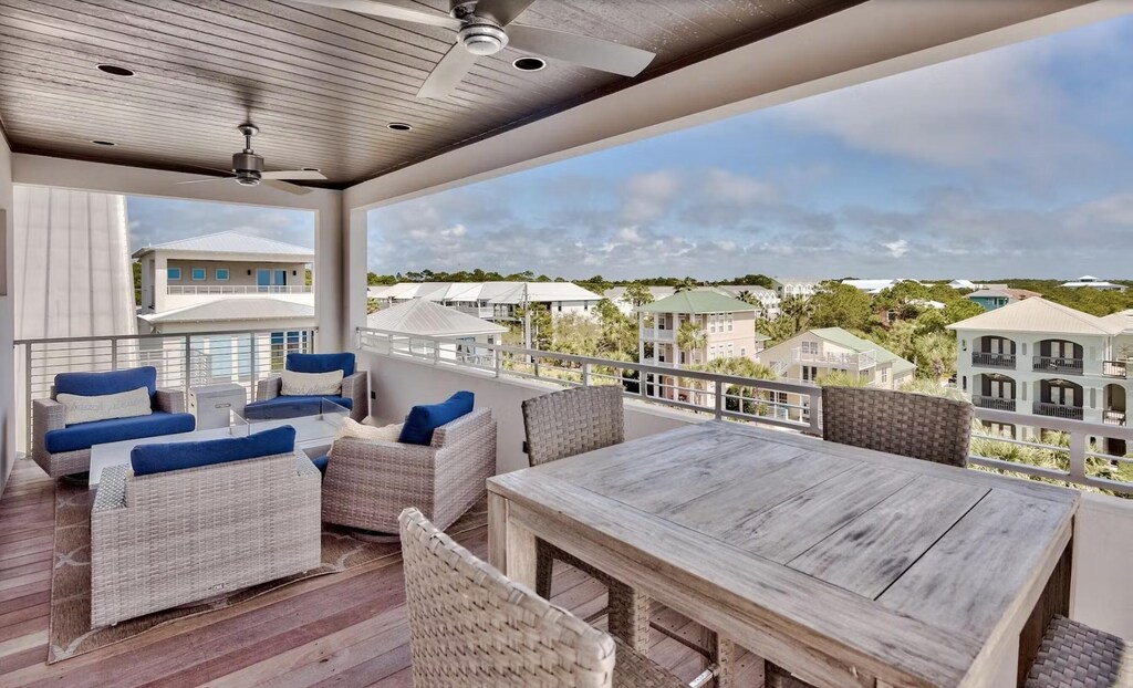 Caspian Escape balcony