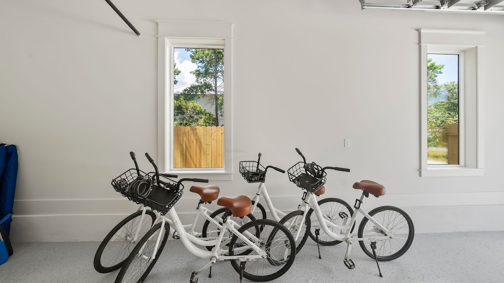 Sand Wand | 4 House Bikes In Garage Bay