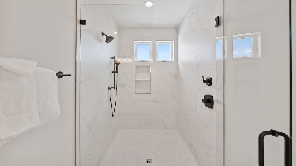 Sand Wand | Primary King Ensuite Bathroom | Dual Vanity | Bathtub & Shower | 3rd Floor