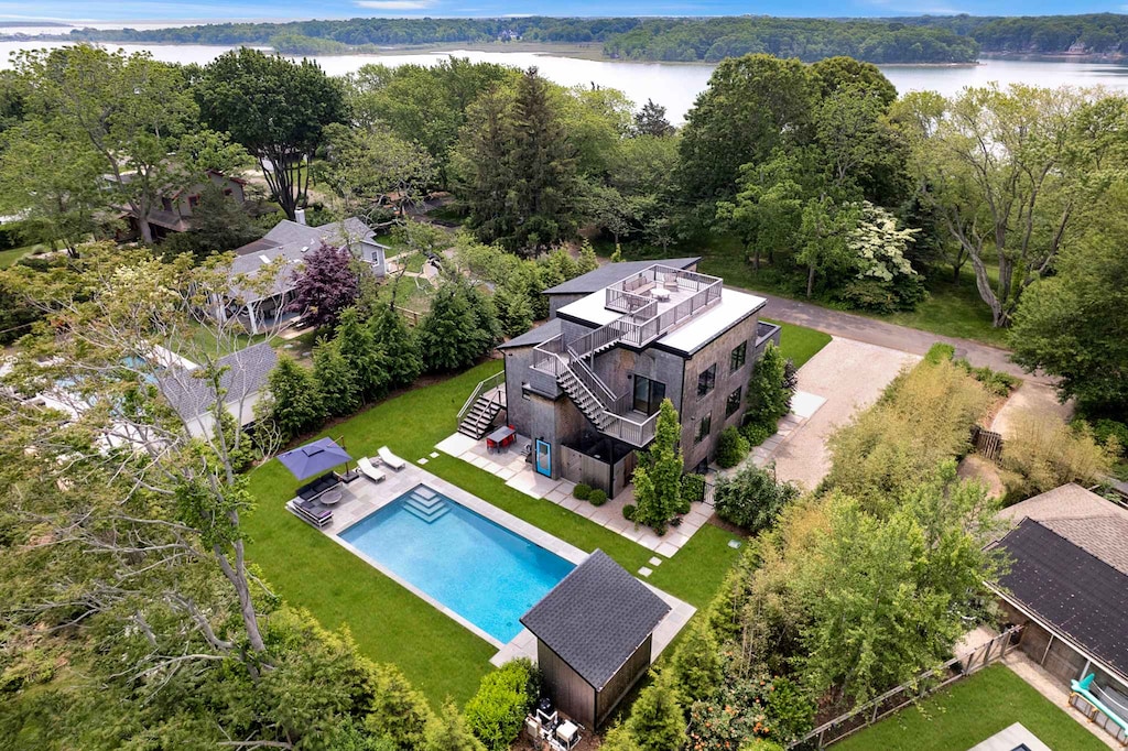 Private oasis with pool and nature all around