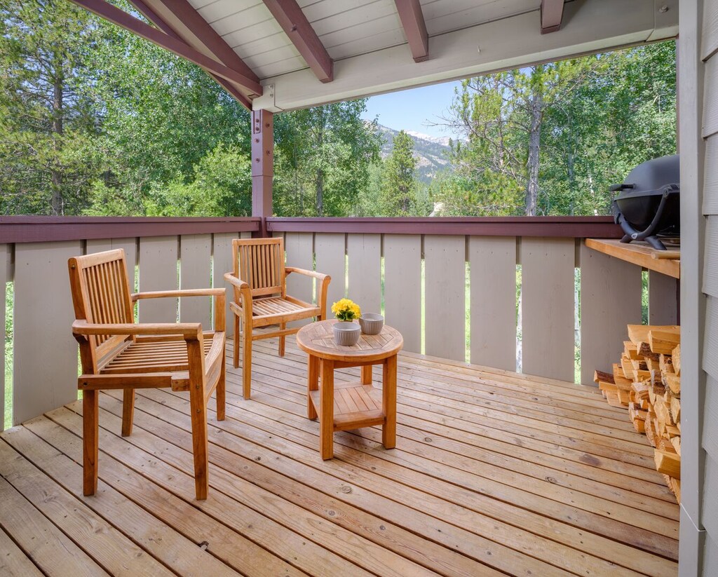 Balcony Deck & Electric BBQ Grill