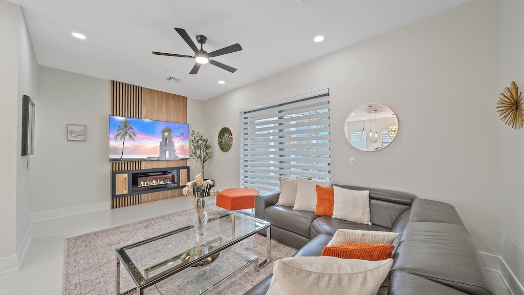 Smart TV for streaming your favorite shows or perfect for a movie night