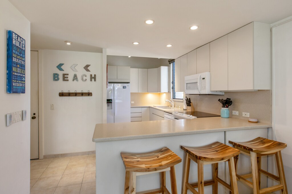 Well equipped kitchen