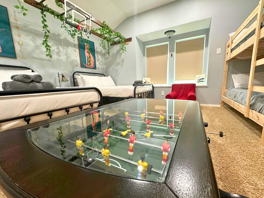 Bedroom 3 games- FOOSBALL!