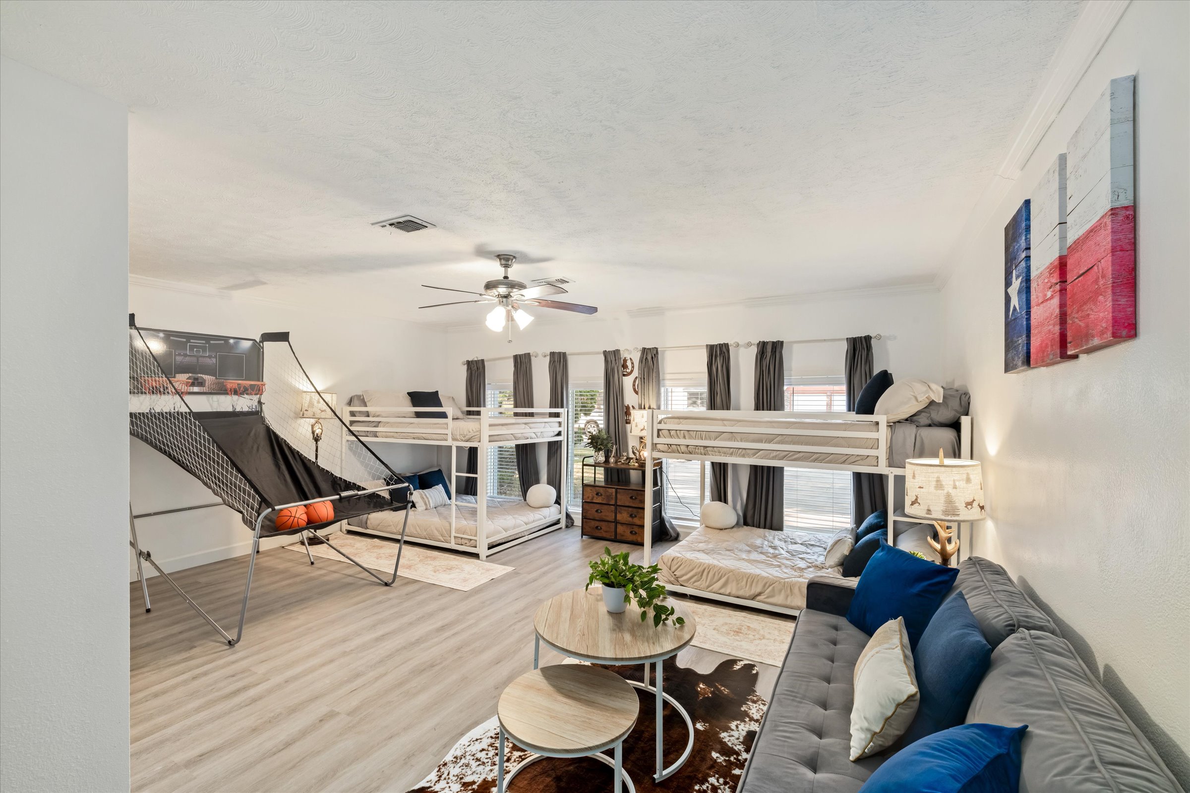 Htown Hot Tub Getaway | Swing Set BBQ Yard Games