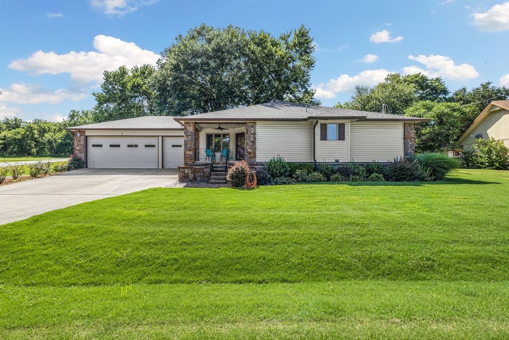 At home enjoy amenities for 6 guests in our 3-bedroom, 2-bathroom home including a fully stocked kitchen, cozy living room, and peaceful back yard.