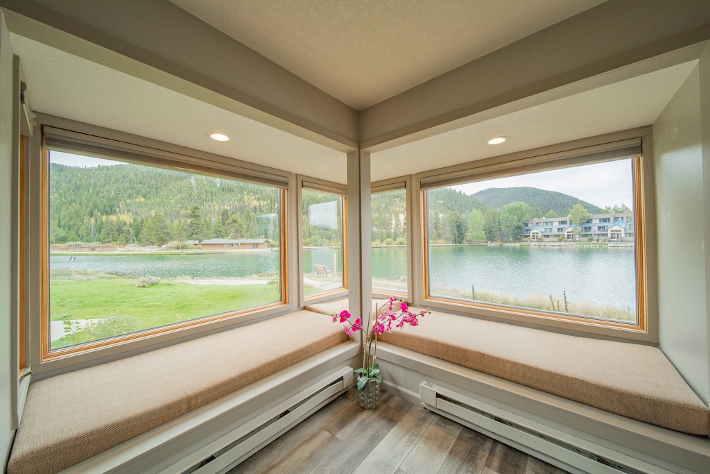 Relax in the bay window and take in the views! #summer