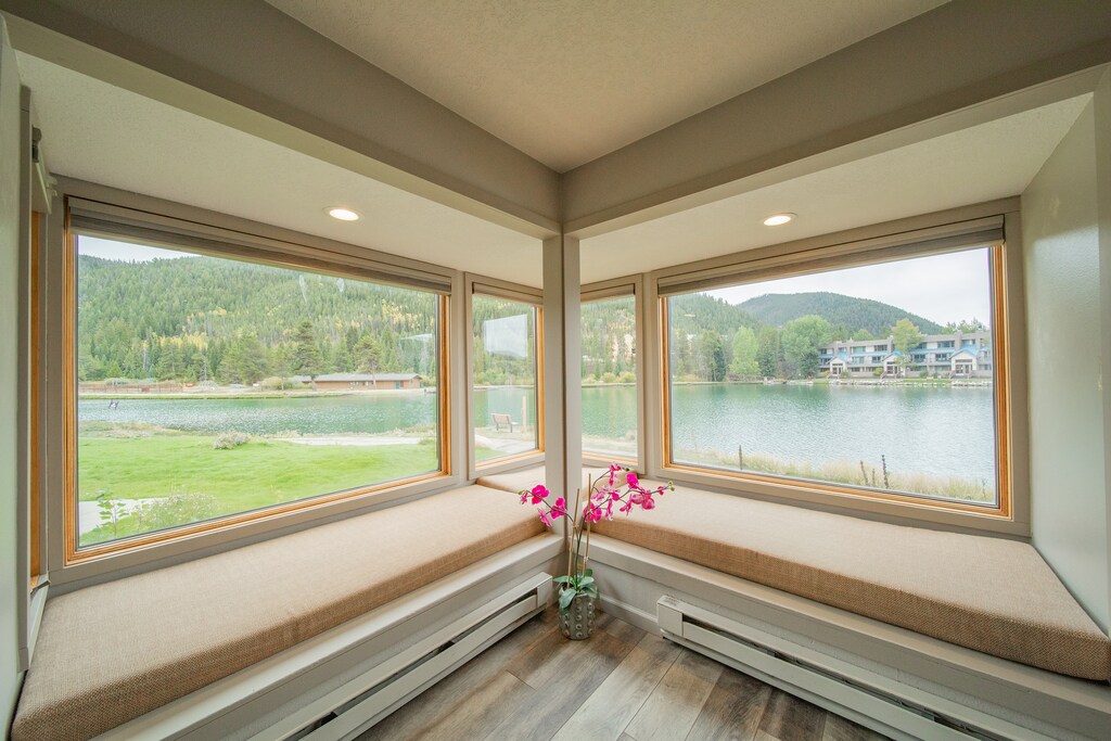 Relax in the bay window and take in the views! #summer