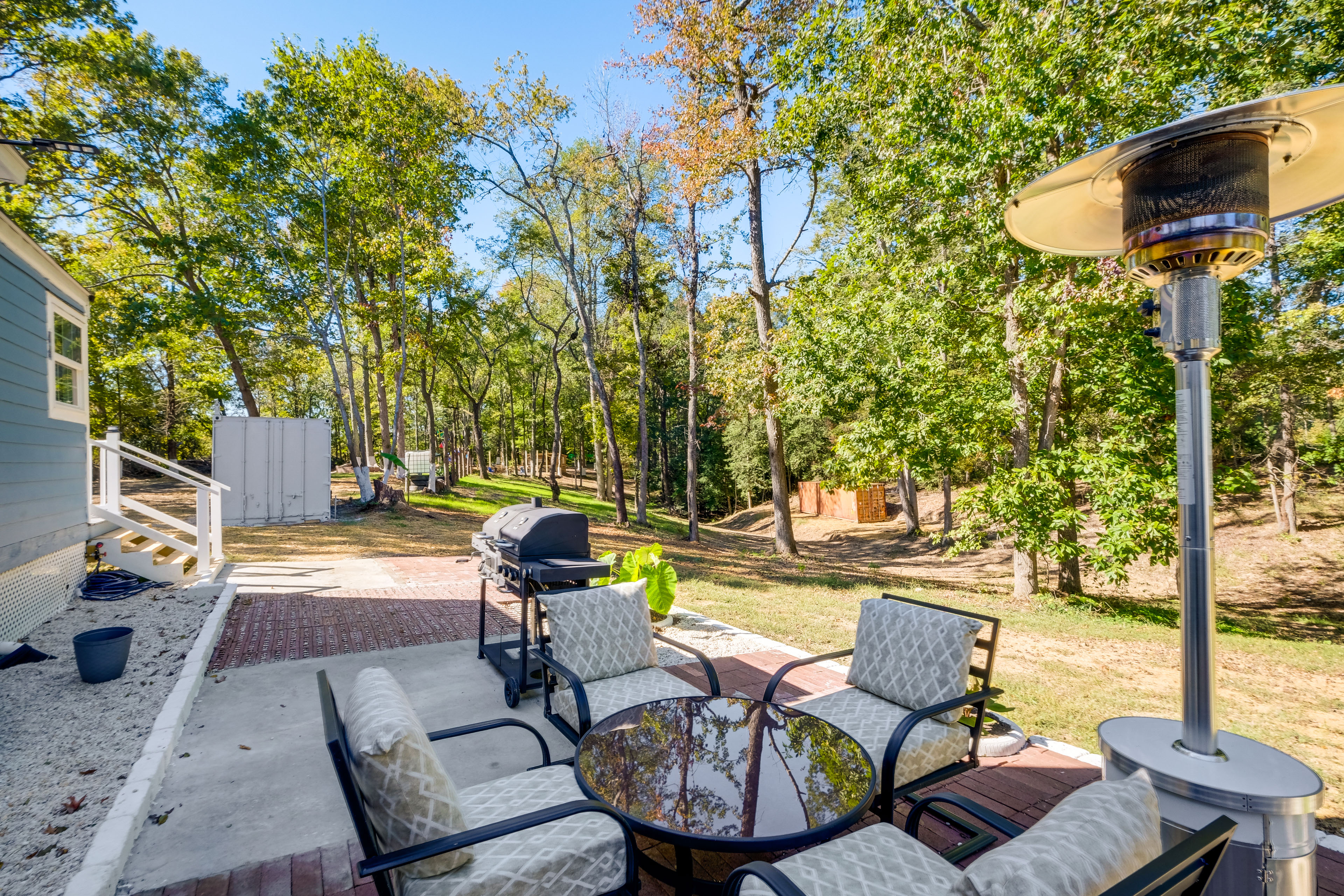 Walk to MIR: Wooded Group Escape w/ Deck + Bar!