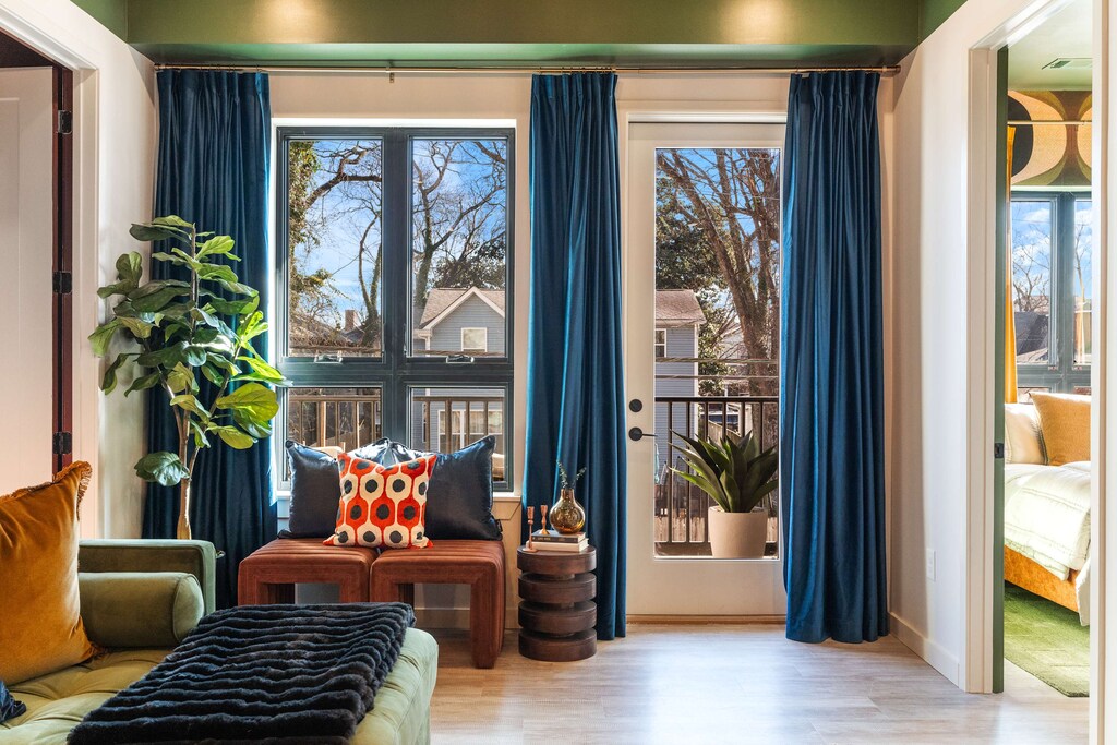 Natural touches really turn this house into a home.