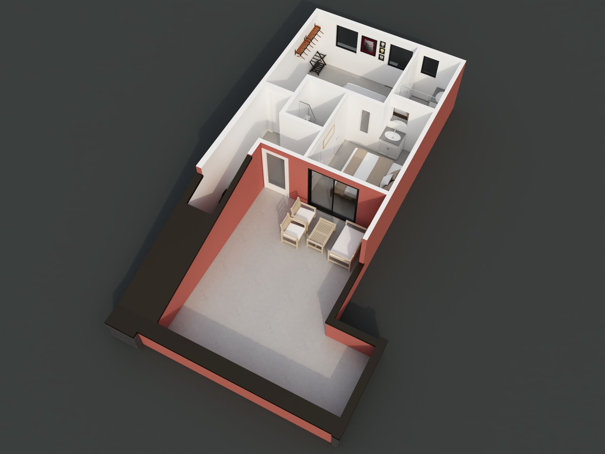 Crossroads Vintage Funk Penthouse - 94 WalkScore