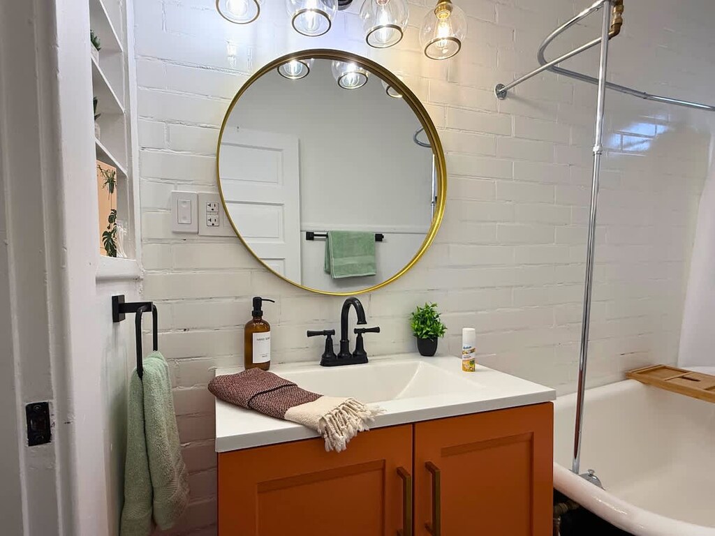 Step into a bathroom that feels like a private spa—soothing hot water, premium products, and total comfort.