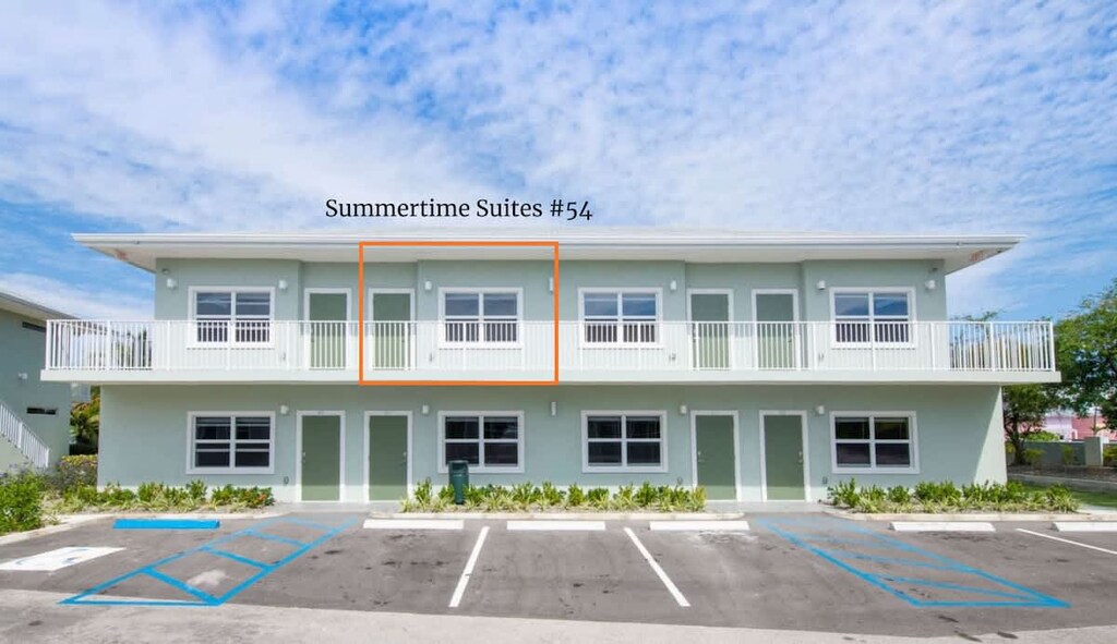 Summertime Suites 54 unit map