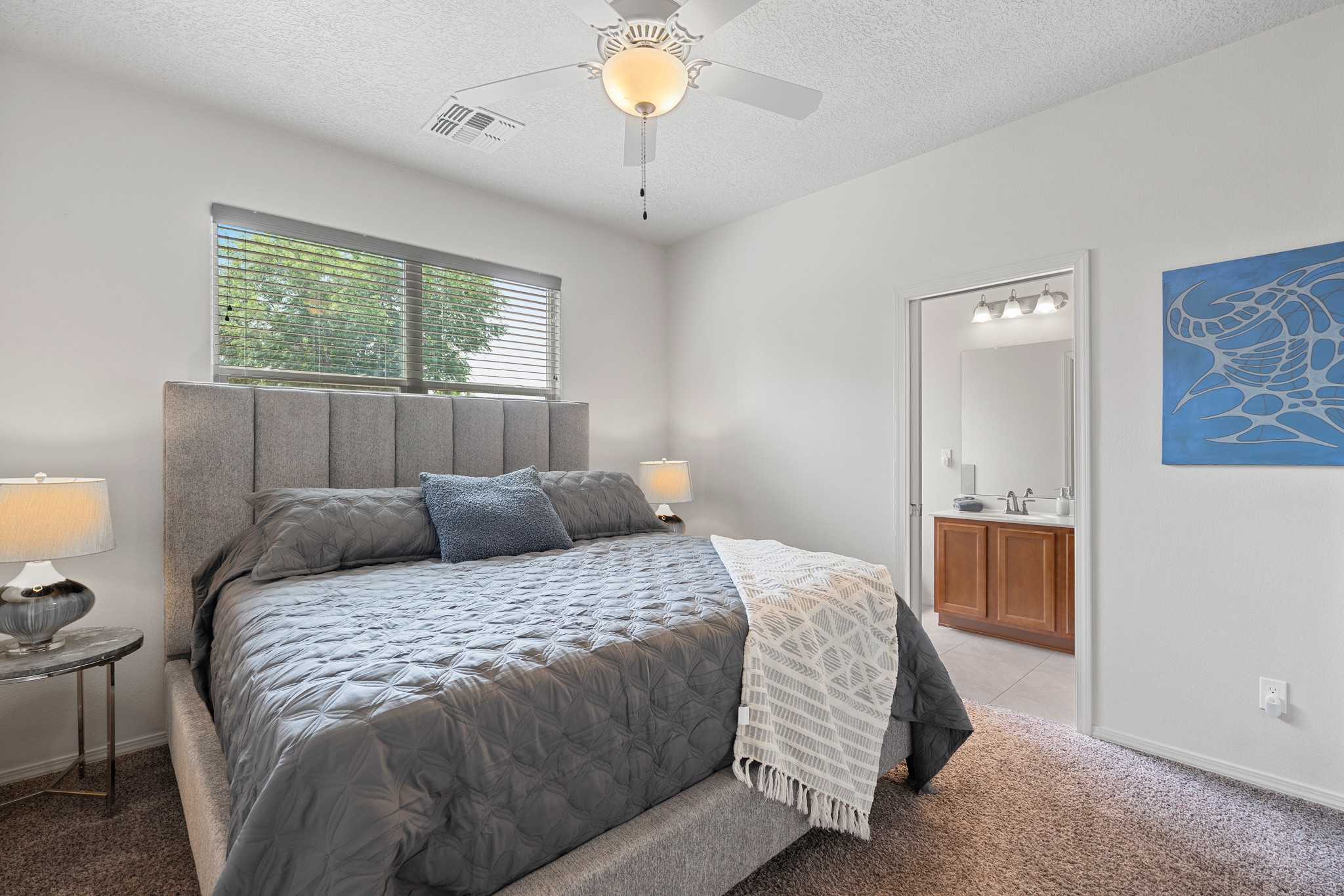 King Size master bed