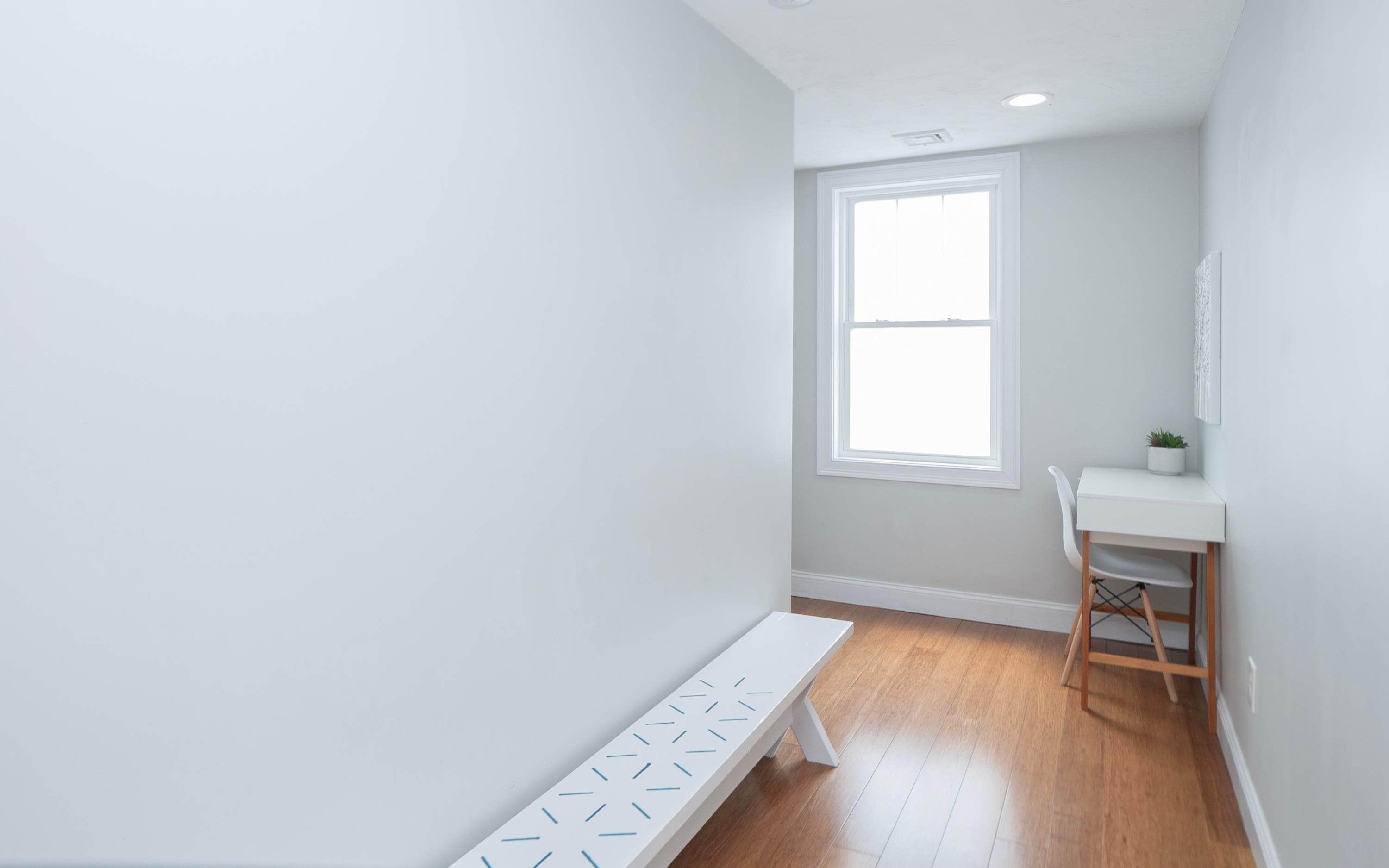 Hallways on first floor of the apartment