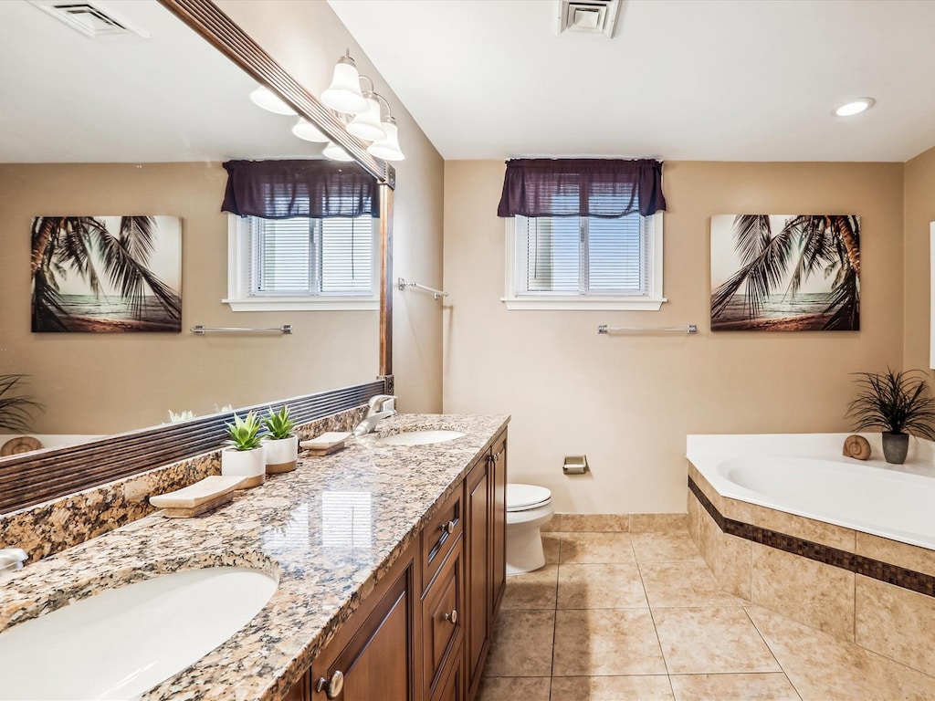 Master Bathroom at 1402 SeaCrest