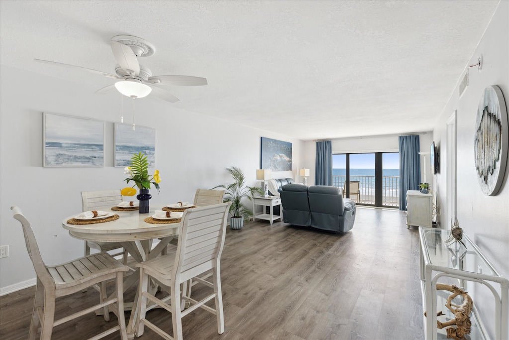 Spacious open layout