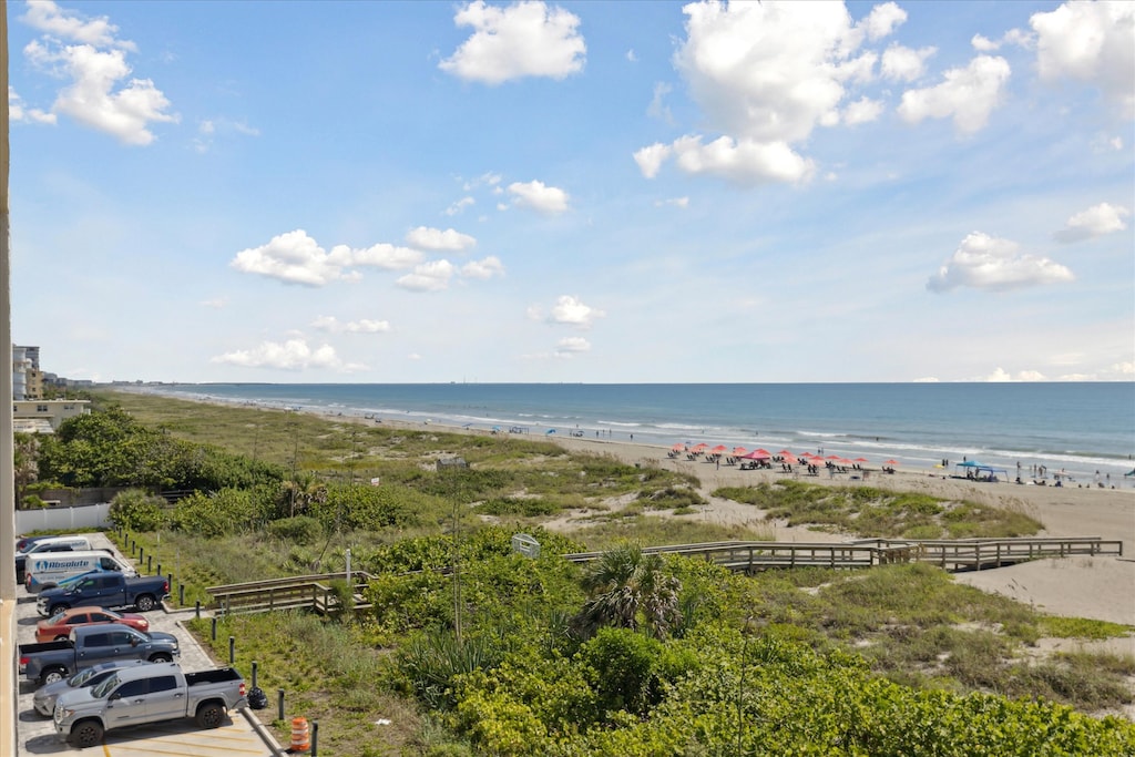 Private beach access with pathway