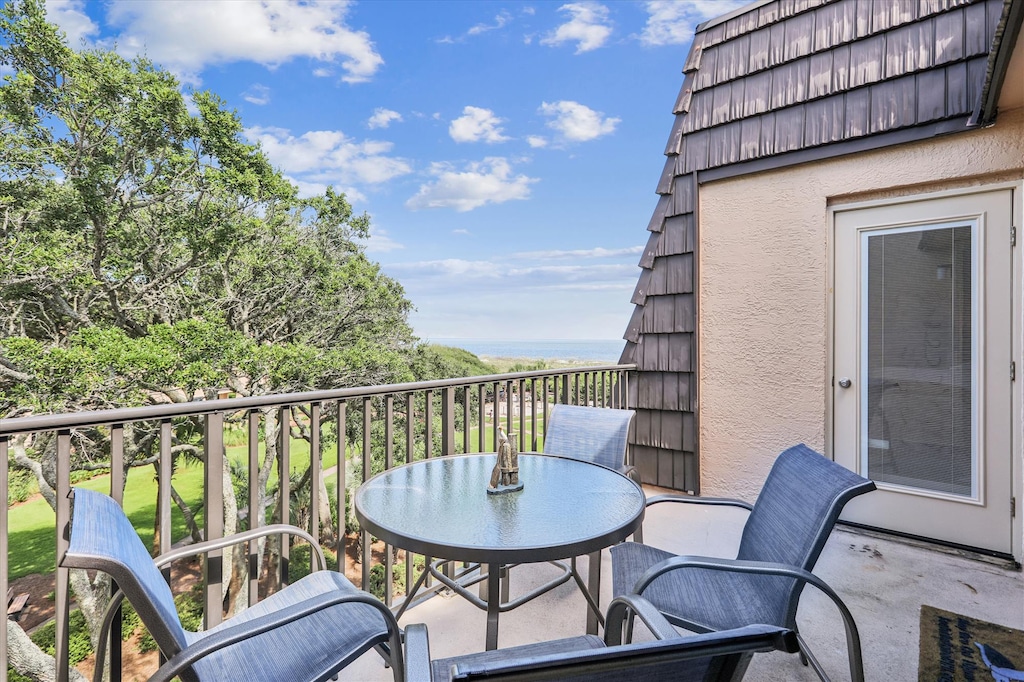 Private 4th Floor Balcony at 4404 Island Club