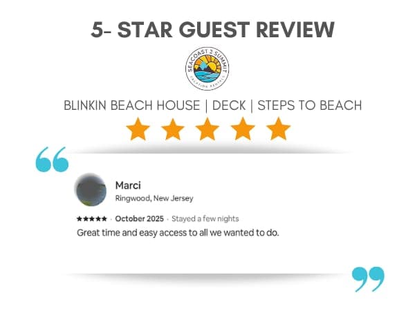 5 Star Review from a Recent Guest 5 Star Review from a Recent Guest