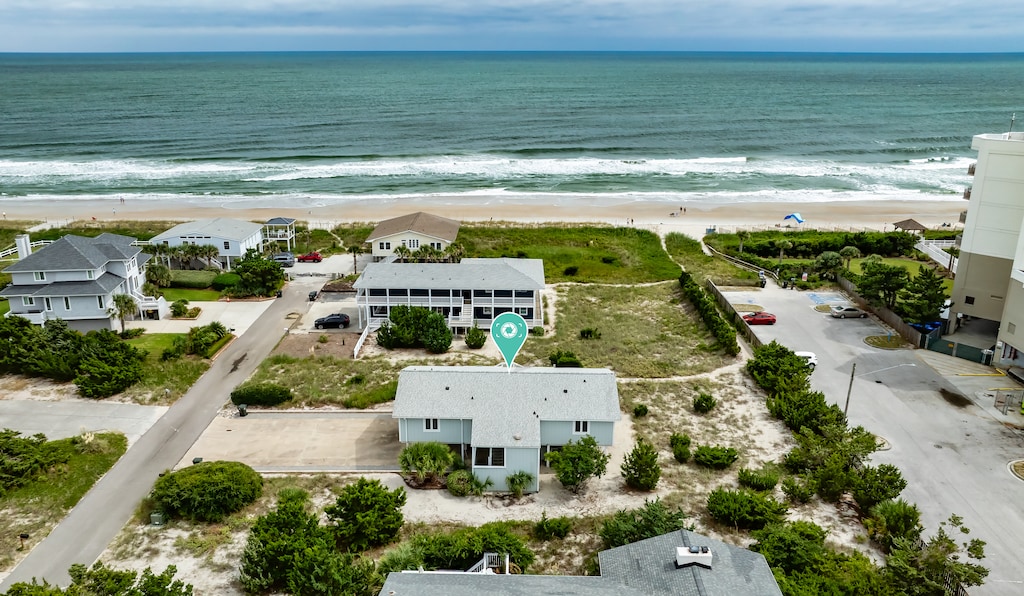 Aerial with Beach View